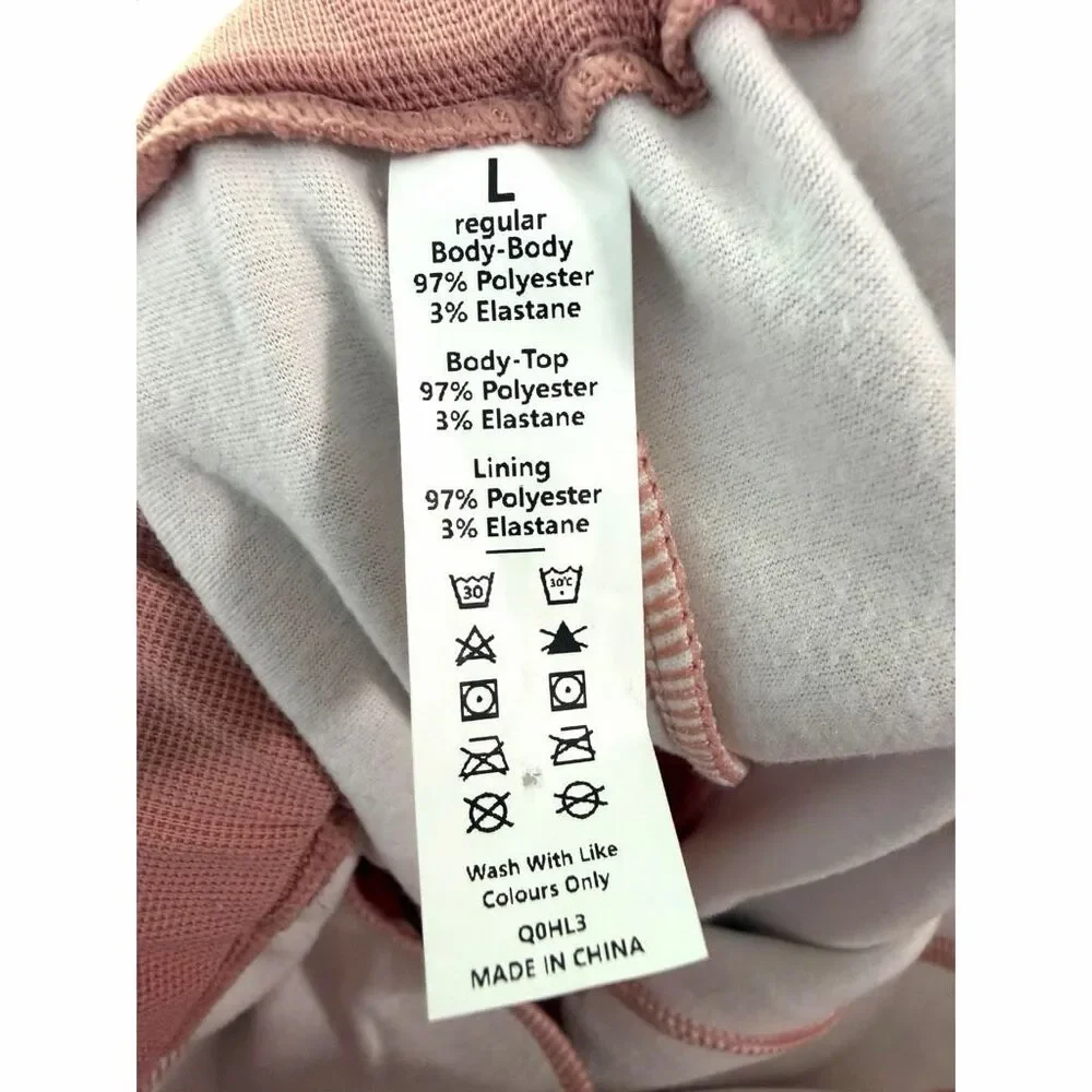 NEW Halara Wide Leg Work Pants XL Regular Pink High Waisted Stretch Pull On Offi
